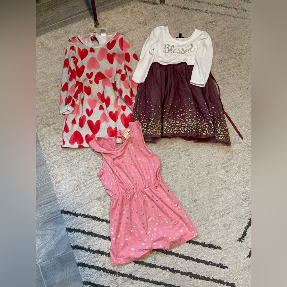 5t girls dresses and romper